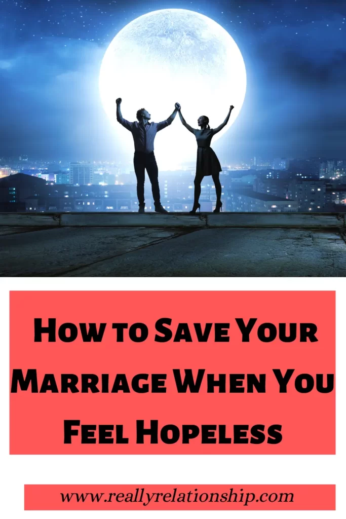 how to save your mariage